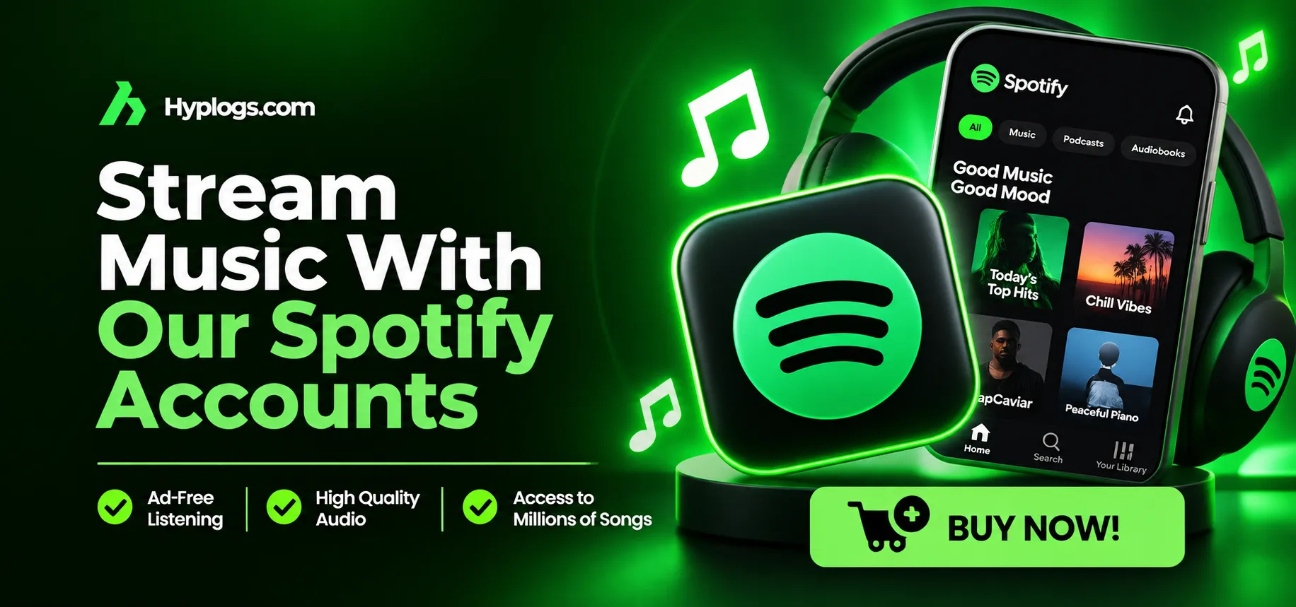 SPOTIFY LOGS (1 Month)